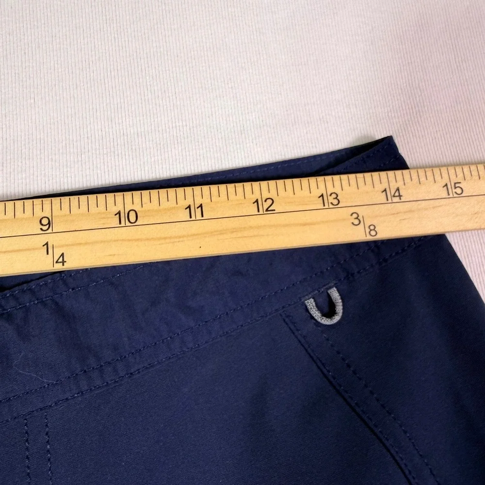 Roark The Boatman Board Shorts 28 Navy Blue 4-Way Stretch Surf Trunks